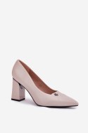 Czółenka Model Vinceza 62224 Grey - Step in style