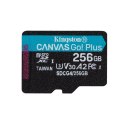 Kingston karta pamięci 256GB microSDXC Canvas Go Plus Gen4 200MB/s A2 U3 V30 Kingston Technology Deutschland GmbH
