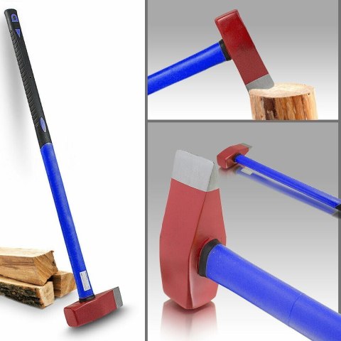 Siekieromłot rozłupujący 4kg profesjonalny teflon włókno szklane 180mm Bituxx Siekieromłot rozłupujący 4kg profesjonalny teflon włókno szklane 180mm Bituxx