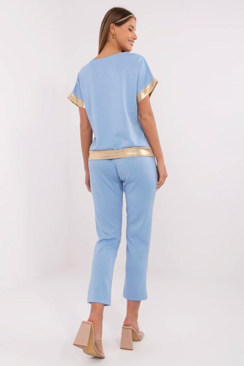 Spodnie Komplet Model MI-KMPL-M6196.28 Blue - Italy Moda Spodnie Komplet Model MI-KMPL-M6196.28 Blue - Italy Moda