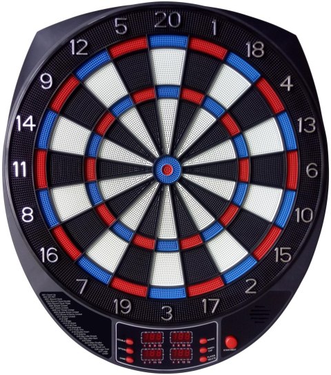 DART ELEKTRONICZNY Z ZASILACZEM I 4 LICZNIKAMI DELUXE 56.5 CM Enero DART ELEKTRONICZNY Z ZASILACZEM I 4 LICZNIKAMI DELUXE 56.5 CM Enero