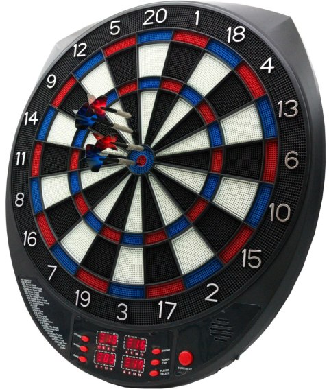DART ELEKTRONICZNY Z ZASILACZEM I 4 LICZNIKAMI DELUXE 56.5 CM Enero DART ELEKTRONICZNY Z ZASILACZEM I 4 LICZNIKAMI DELUXE 56.5 CM Enero