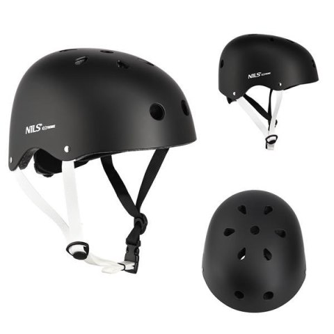 MTW001 CZARNY ROZM. XS(48-52CM) KASK NILS EXTREME NILS EXTREME