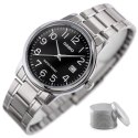 Casio ZEGAREK MĘSKI CASIO MTP-V002D-1BUDF (zd103e) + BOX