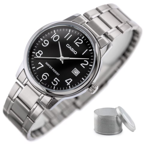 Casio ZEGAREK MĘSKI CASIO MTP-V002D-1BUDF (zd103e) + BOX Casio ZEGAREK MĘSKI CASIO MTP-V002D-1BUDF (zd103e) + BOX