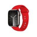 Crong Liquid - Pasek do Apple Watch 38/40/41/42 mm (czerwony) Crong