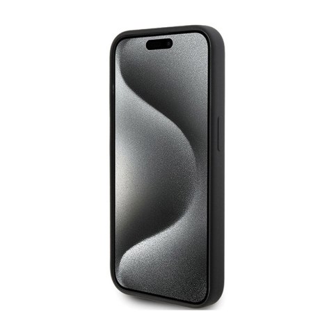 Karl Lagerfeld Silicone Karl Script - Etui iPhone 15 Pro (czarny) Karl Lagerfeld Karl Lagerfeld Silicone Karl Script - Etui iPhone 15 Pro (czarny) Karl Lagerfeld