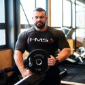 TOG05 2 x 5 KG TALERZ OLIMPIJSKI OGUMOWANY 2 x 5 KG HMS HMS