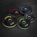 TOG05 2 x 5 KG TALERZ OLIMPIJSKI OGUMOWANY 2 x 5 KG HMS HMS
