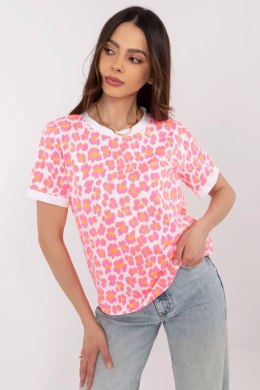 Bluzka Model MI-BZ-M6313.94 Fluo Pink - Italy Moda