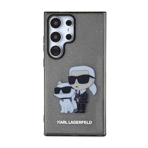 Karl Lagerfeld IML Glitter Karl & Choupette - Etui Samsung Galaxy S24 Ultra (czarny) Karl Lagerfeld Karl Lagerfeld IML Glitter Karl & Choupette - Etui Samsung Galaxy S24 Ultra (czarny) Karl Lagerfeld