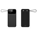 Maxlife power bank z wbudowanymi kablami MXPB-06 PD QC 22,5W 10000 mAh czarny TelForceOne S.A.