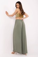 Spodnie Damskie Model MI-SP-25734.78 Khaki - Italy Moda