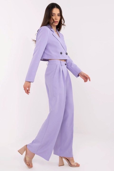 Spodnie Komplet Model DHJ-KMPL-A9019.68 Light Violet - Italy Moda Spodnie Komplet Model DHJ-KMPL-A9019.68 Light Violet - Italy Moda