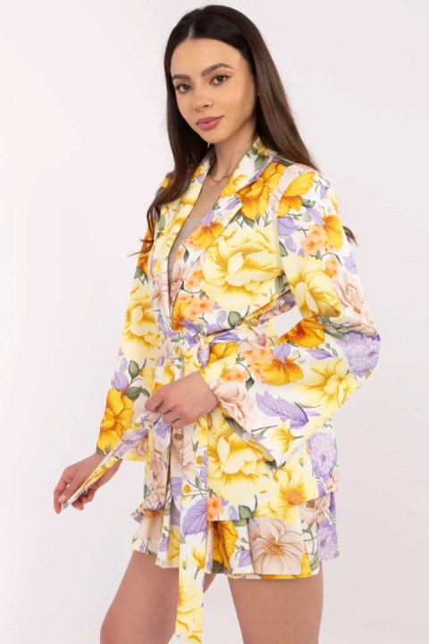 Spodnie Komplet Model DHJ-KMPL-A9061.67 Yellow - Italy Moda Spodnie Komplet Model DHJ-KMPL-A9061.67 Yellow - Italy Moda