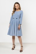 Sukienka Model A708 Brigth Blue - awama