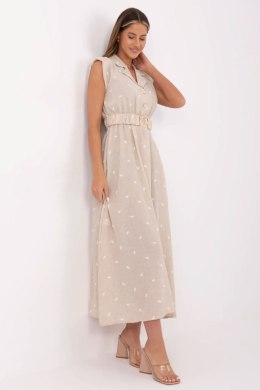 Sukienka Model DHJ-SK-20871.64 Beige - Italy Moda