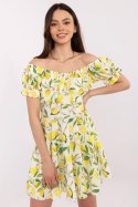 Sukienka Model MI-SK-23797.76 Ecru - Italy Moda