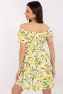 Sukienka Model MI-SK-23797.76 Ecru - Italy Moda