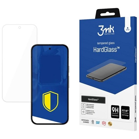 3mk HardGlass - Szkło hartowane do Google Pixel 9a 3mk 3mk HardGlass - Szkło hartowane do Google Pixel 9a 3mk