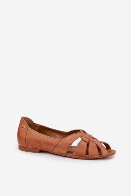 Baleriny Model Maciejka 06908-29/001-1 Brown - Step in style