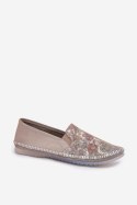 Baleriny Model Maciejka T3512-73 Beige - Step in style