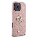 Guess nakładka Fixed Glitter Big 4G do iPhone 16 Pro 6,3" GUHCP16LHG4SGP różowa CG Mobile SAS
