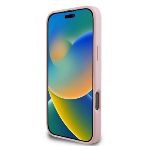 Guess nakładka Fixed Glitter Big 4G do iPhone 16 Pro 6,3" GUHCP16LHG4SGP różowa CG Mobile SAS Guess nakładka Fixed Glitter Big 4G do iPhone 16 Pro 6,3" GUHCP16LHG4SGP różowa CG Mobile SAS