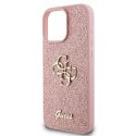 Guess nakładka Fixed Glitter Big 4G do iPhone 16 Pro 6,3" GUHCP16LHG4SGP różowa CG Mobile SAS