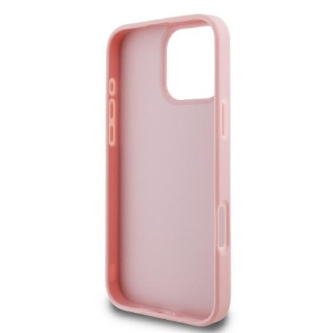 Guess nakładka Fixed Glitter Big 4G do iPhone 16 Pro 6,3" GUHCP16LHG4SGP różowa CG Mobile SAS Guess nakładka Fixed Glitter Big 4G do iPhone 16 Pro 6,3" GUHCP16LHG4SGP różowa CG Mobile SAS