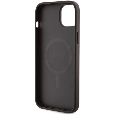 Guess nakładka do iPhone 15 6,1" GUHMP15SG4GFRW brązowa HC MAGSAFE PU 4G RING CLASSIC LOGO CG Mobile SAS Guess nakładka do iPhone 15 6,1" GUHMP15SG4GFRW brązowa HC MAGSAFE PU 4G RING CLASSIC LOGO CG Mobile SAS