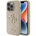 Guess nakładka do iPhone 15 Pro 6,1" GUHCP15LHG4SGD złota HC Fixed Glitter Big 4G CG Mobile SAS