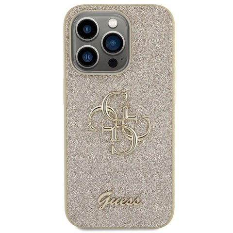 Guess nakładka do iPhone 15 Pro 6,1" GUHCP15LHG4SGD złota HC Fixed Glitter Big 4G CG Mobile SAS Guess nakładka do iPhone 15 Pro 6,1" GUHCP15LHG4SGD złota HC Fixed Glitter Big 4G CG Mobile SAS