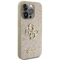 Guess nakładka do iPhone 15 Pro 6,1" GUHCP15LHG4SGD złota HC Fixed Glitter Big 4G CG Mobile SAS