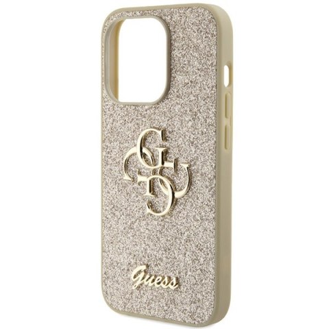 Guess nakładka do iPhone 15 Pro 6,1" GUHCP15LHG4SGD złota HC Fixed Glitter Big 4G CG Mobile SAS Guess nakładka do iPhone 15 Pro 6,1" GUHCP15LHG4SGD złota HC Fixed Glitter Big 4G CG Mobile SAS
