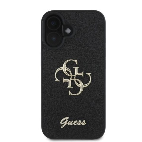 Guess nakładka do iPhone 16 6,1" GUHCP16SHG4SGK czarna hardcase Fixed Glitter Big 4G CG Mobile SAS Guess nakładka do iPhone 16 6,1" GUHCP16SHG4SGK czarna hardcase Fixed Glitter Big 4G CG Mobile SAS