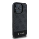 Guess nakładka do iPhone 16 Pro 6,3" GUHCP16LG4GLGR szara hardcase 4G Bottom Stripe CG Mobile SAS