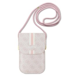 Guess torebka na telefon GUOWBP4RPSP różowa Wallet 4G Stripes CG Mobile SAS