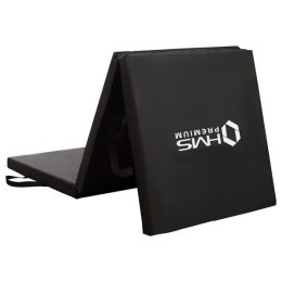 MGS02 MATERAC GIMNASTYCZNY SKŁADANY 1800x600MM BLACK HMS PREMIUM HMS PREMIUM