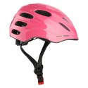 MTW01+H210 różowy ROZM. XS KASK Z OCHRANIACZAMI ZESTAW NILS EXTREME NILS EXTREME