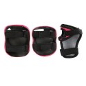 MTW01+H210 różowy ROZM. XS KASK Z OCHRANIACZAMI ZESTAW NILS EXTREME NILS EXTREME