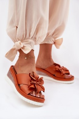 Sandał Klapki Model Artiker 52C0505 Orange - Step in style