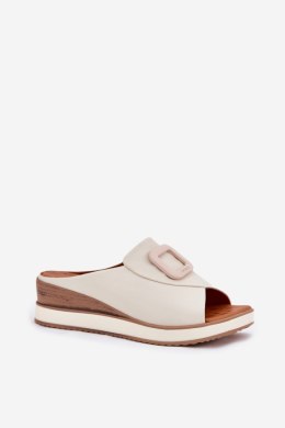 Sandał Klapki Model Artiker 56C2145 Light Beige - Step in style