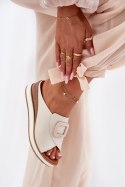 Sandał Klapki Model Artiker 56C2145 Light Beige - Step in style