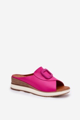 Sandał Klapki Model Artiker 56C2147 Fuksja - Step in style