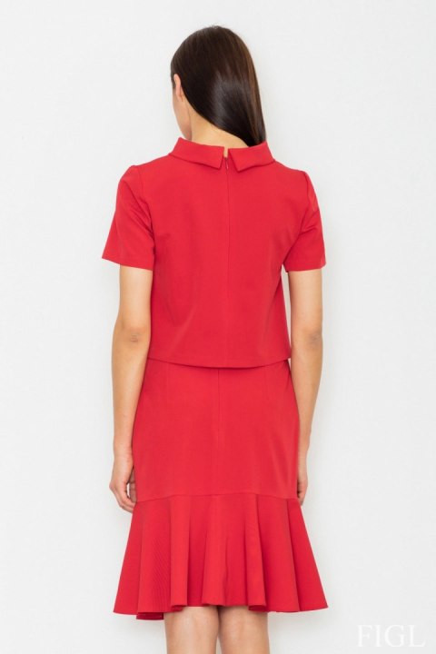Spódnica Model M538 Red - Figl Spódnica Model M538 Red - Figl