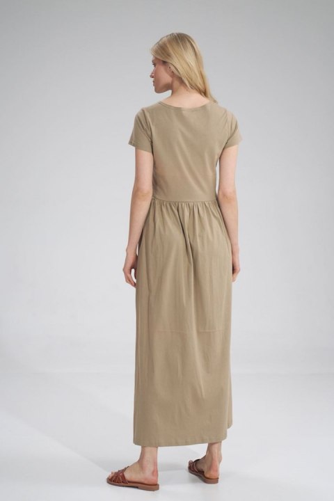 Sukienka Model M787 Beige - Figl Sukienka Model M787 Beige - Figl