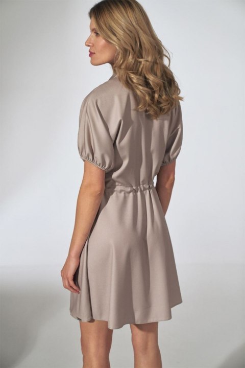 Sukienka Model M739 Beige - Figl Sukienka Model M739 Beige - Figl