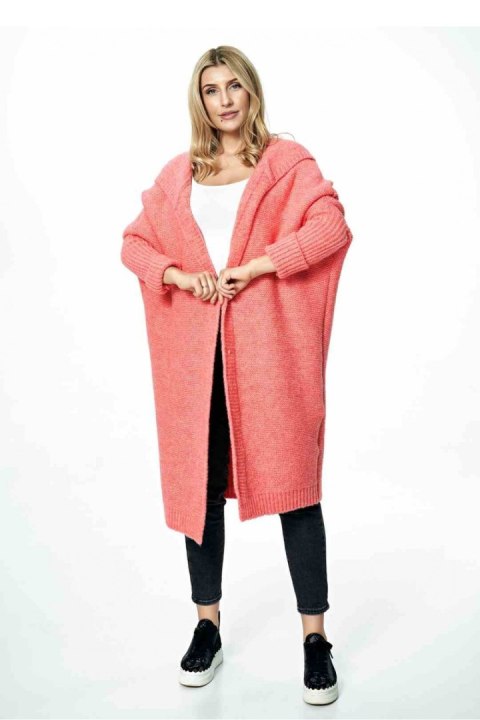 Sweter Kardigan Model M901 Coral - Figl Sweter Kardigan Model M901 Coral - Figl