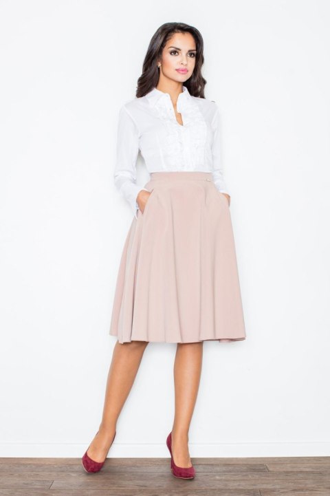 Spódnica Model 317 Pink - Figl Spódnica Model 317 Pink - Figl